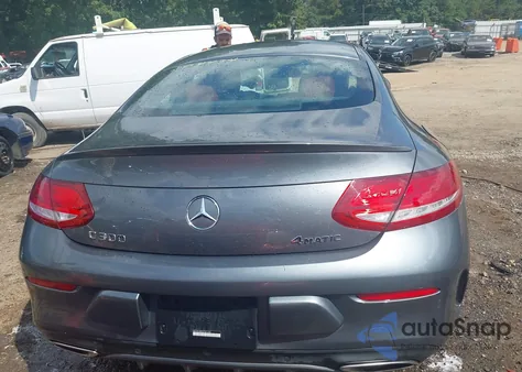 2018 Mercedes-Benz C 300 4Matic from USA, damaged, VIN WDDWJ4KB3JF681630